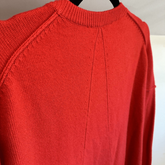 Athleta Perspective Wool Cashmere Blend Crew Neck Sweater XS Red - Picture 8 of 13